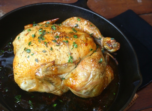 Thomas Keller's famous roast chicken